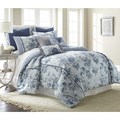 Modern Threads 8-Piece Comforter Set Floral Farmhouse queen 38EBJQCF-FFM-QN